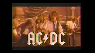 AC/DC Fly On The Wall Tour Promo (1985)