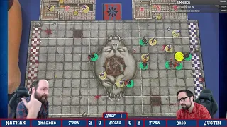 Blood Bowl Sevens Finale!! Orcs vs Amazons!