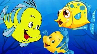 The Three Fishes - Panchatantra Stories For Kids - English Animated Bedtime Stories with Morals