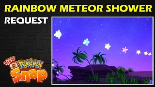 Rainbow Meteor Shower: Minior 4 Star Request | Sweltering Sands | New Pokemon Snap Guide