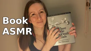 ASMR sleepy book sounds | page turning, tapping, reading, tracing