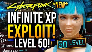 Cyberpunk 2077 Infinite XP Farm! How to Level Up Fast! PATCH 1.6! NEW Exploit! Tips & Tricks!