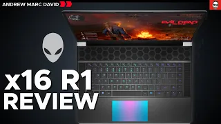 Alienware x16 R1 (2023) REVIEW - Powerful & Thin Gaming Laptop