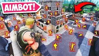 WHEN HACKERS USE AIMBOT...!! - Fortnite Funny Fails and WTF Moments! #418