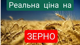 Реальна ціна на зерно для Одноосібника Яка ціна на зерно.