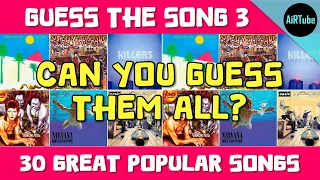 Guess The Song 3 | Music Quiz | Test your Music Knowledge!