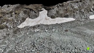 3D reconstruction of a river bed using Pix4D