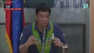 Duterte to foreign reporter: I don't care what international community thinks