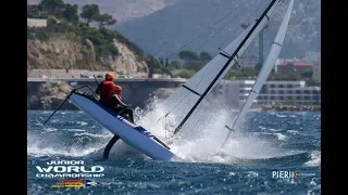 49er - Nacra 17 Sailing Highlights and Crashes - 2018 Junior Worlds