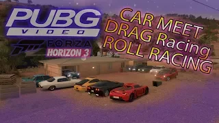Friday night Car Meet, Drag and Roll Racing #1