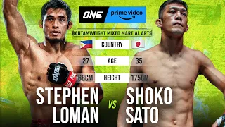 Stephen Loman 🇵🇭 vs. Shoko Sato 🇯🇵 Full Fight Replay