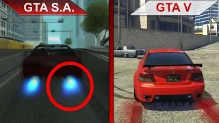 THE BIG GTA San Andreas vs. GTA V SBS COMPARISON 2 | PC | ULTRA