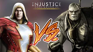 Injustice Gods Among Us - Shazam Vs. Solomon Grundy (Hard) Walkthrough | RozZ99