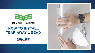 Drywall Nation - How to Use Trim-Tex Tear Away L Bead