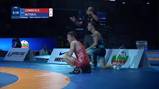 BRONZE GR - 63 kg: K. CZARNECKI (POL) v. A. NUTTER (USA)