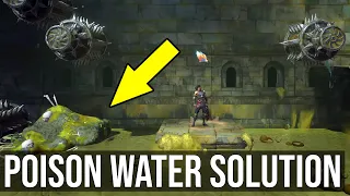 The Depths Poison Water Platform Solution Walkthrough - Prince of Persia The Lost Crown
