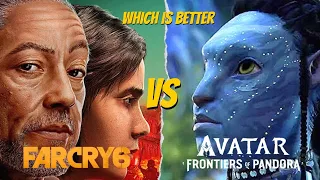 Far Cry 6 vs Avatar Frontiers of Pandora Graphics, Physcis Comparison: which is better in 2024