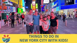 Things to do in New York City with Kids! 🍎 🏙️