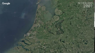 Google Timelapse: Netherlands