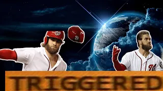 BRYCE HARPER GETTING TRIGGERED COMPILATION