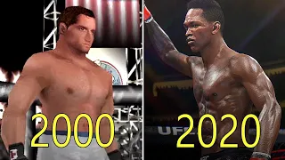 Evolution of UFC Games 2000 2020 (Best Evolution of Games 2021 to Watch)