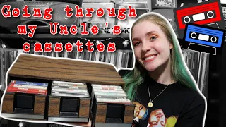 I Got My Uncle's Cassette Collection!! | 80's Metal & Rock