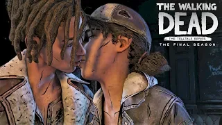 Клементина и Луис - поцелуй или френдзона - The Walking Dead The Final Season Episode 2