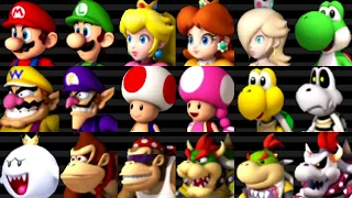 Mario Kart Wii - All Characters