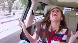 Selena Gomez - Sustaining D5 Belt !!! ( Carpool Karaoke 2016)