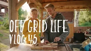 Off Grid Life | Progress with the root cellar!