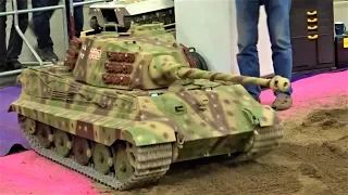 RC Tank RC King Tiger 1/4 Scale Military | Vehicle 600 kg | ULTRA HEAVY !!!