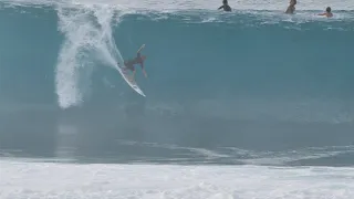 Miguel Tudela at Pipeline Jan 1, 2020 | Angle 4