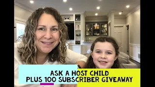 Ask a Host Child About The Au Pair Program + 100 Subscriber Giveaway