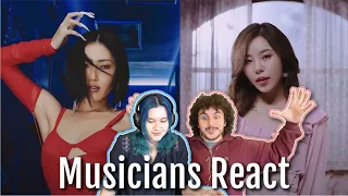 Musicians React to WHEESA!!! (Whee In 'Make Me Happy' + Hwa Sa 'I'm a 빛')