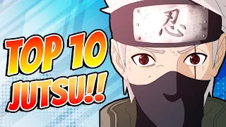 Kakashi Hatake Top 10 Jutsu Ranked! - Naruto & Boruto