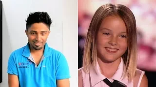 Daneliya Tulyeshova 'Stone Cold' – Blind Audition – Voice.Kids – season 4 REACTION