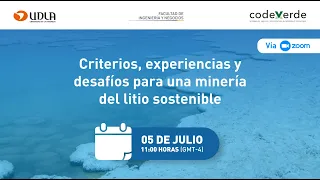 Criterios, experiencias y desafíos para una minería del litio sostenible ⛏️♻️