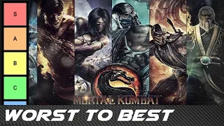 Worst to Best: Mortal Kombat Games (Tier List)