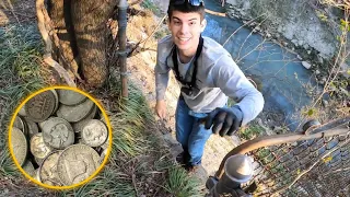 The Biggest Magnet Fishing Jackpot Ever Medallions, Coins And Jewelry Found!!