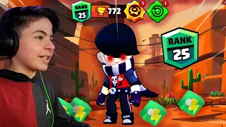 EDGAR to 750 Trophies - RANK 25 - The CEO of Brawl Stars....