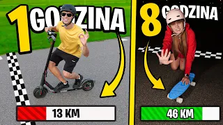 KTO PIERWSZY POKONA 50 KILOMETRÓW WYGRYWA ALE...