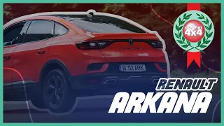 Renault Arkana condus la LIMITĂ, cum se comportă?