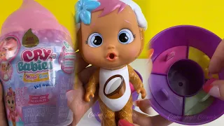 3 Minutes Satisfying & Unboxing Cry Babies Icy World | ASMR Videos