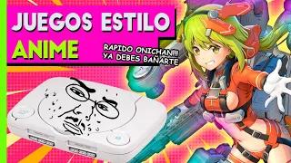 LOS VERDADEROS MEJORES JUEGOS estilo ANIME!!! PLAYSTATION