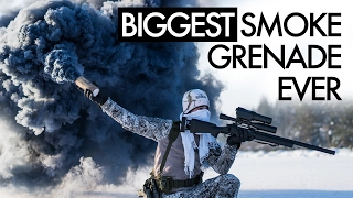 Biggest Smoke Grenade Ever - Airsoft