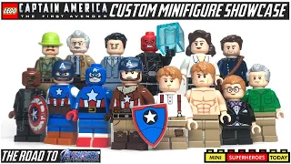 LEGO CAPTAIN AMERICA: THE FIRST AVENGER Custom Minifig Showcase (Road to KANG DYNASTY Update)