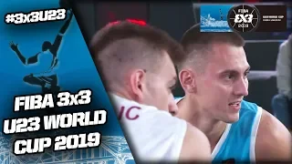 Qatar v Ukraine | Men's Full Game | FIBA 3x3 U23 World Cup 2019