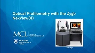 Introduction to Optical Profilometry