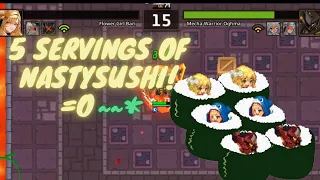 Guardian Tales: NA World 1 Arena Top 10 | 11/08 | FIVE MEALS OF NASTYSUSHI