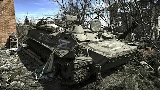 Dutzende Leichen russischer Soldaten in zurückeroberter Ortschaft | AFP